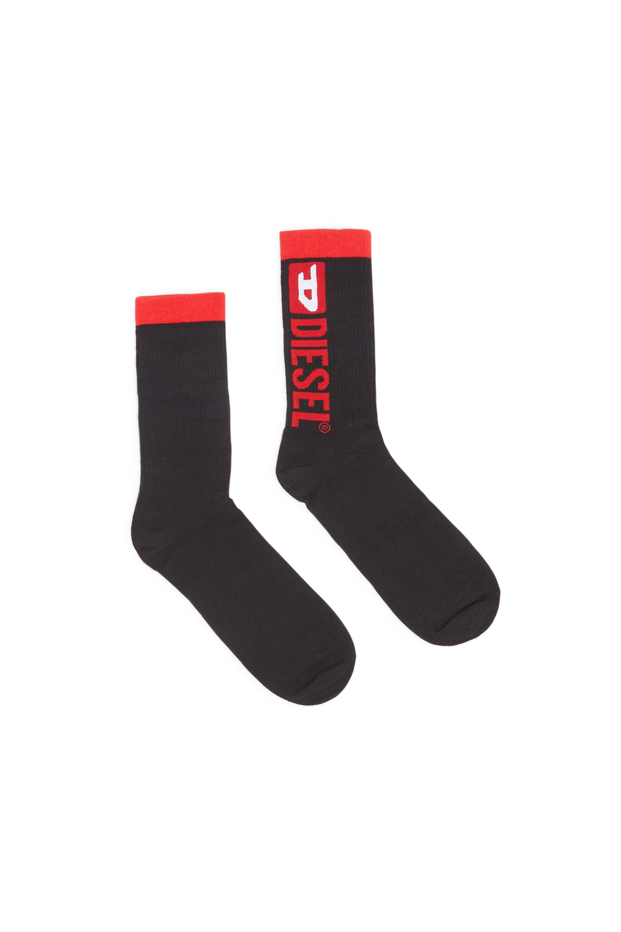SKM-RAY-THREEPACK, Black/Red - Socks