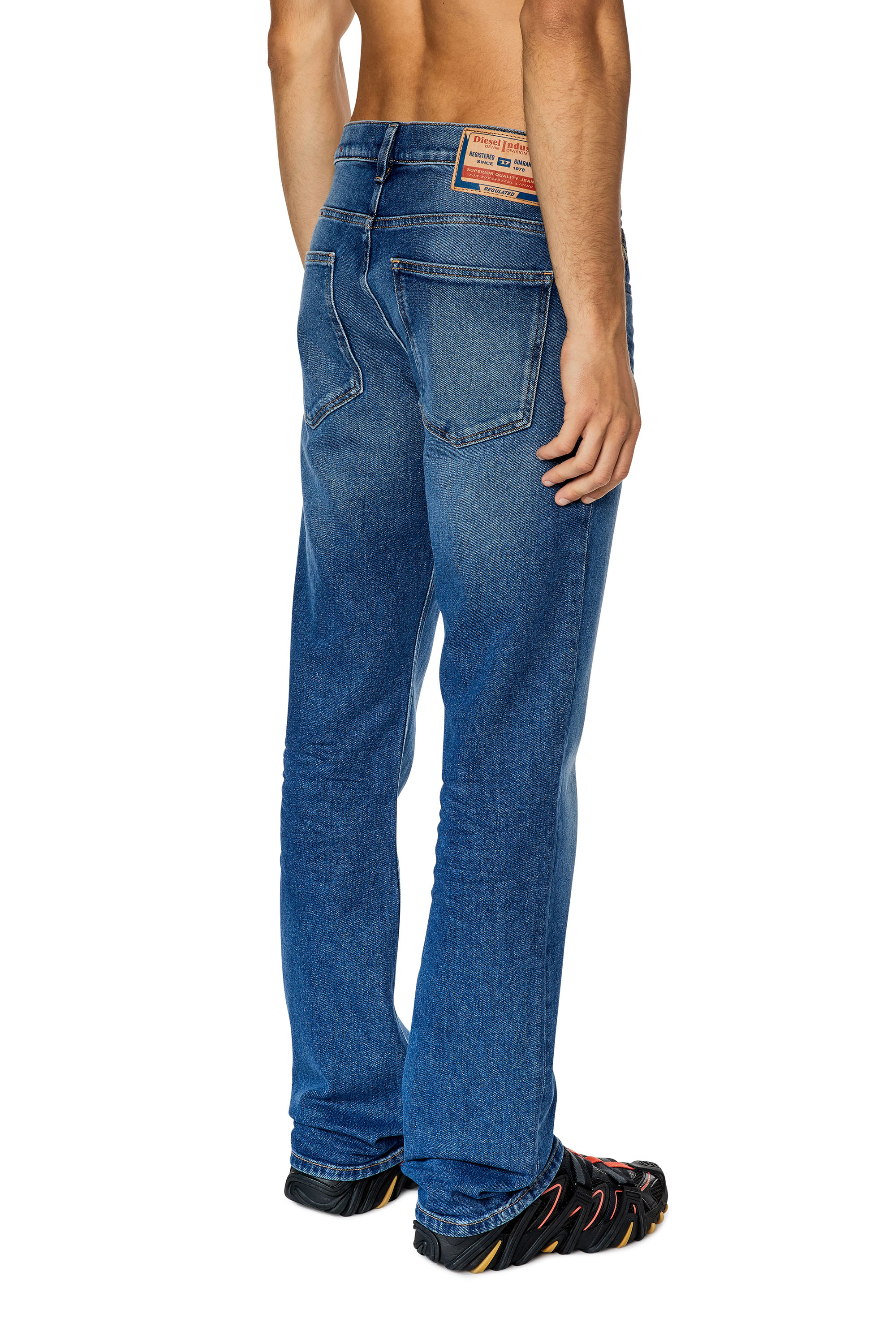 Diesel - 2021 D-Vocs 0NFAJ Bootcut Jeans, Medium blue - Image 2