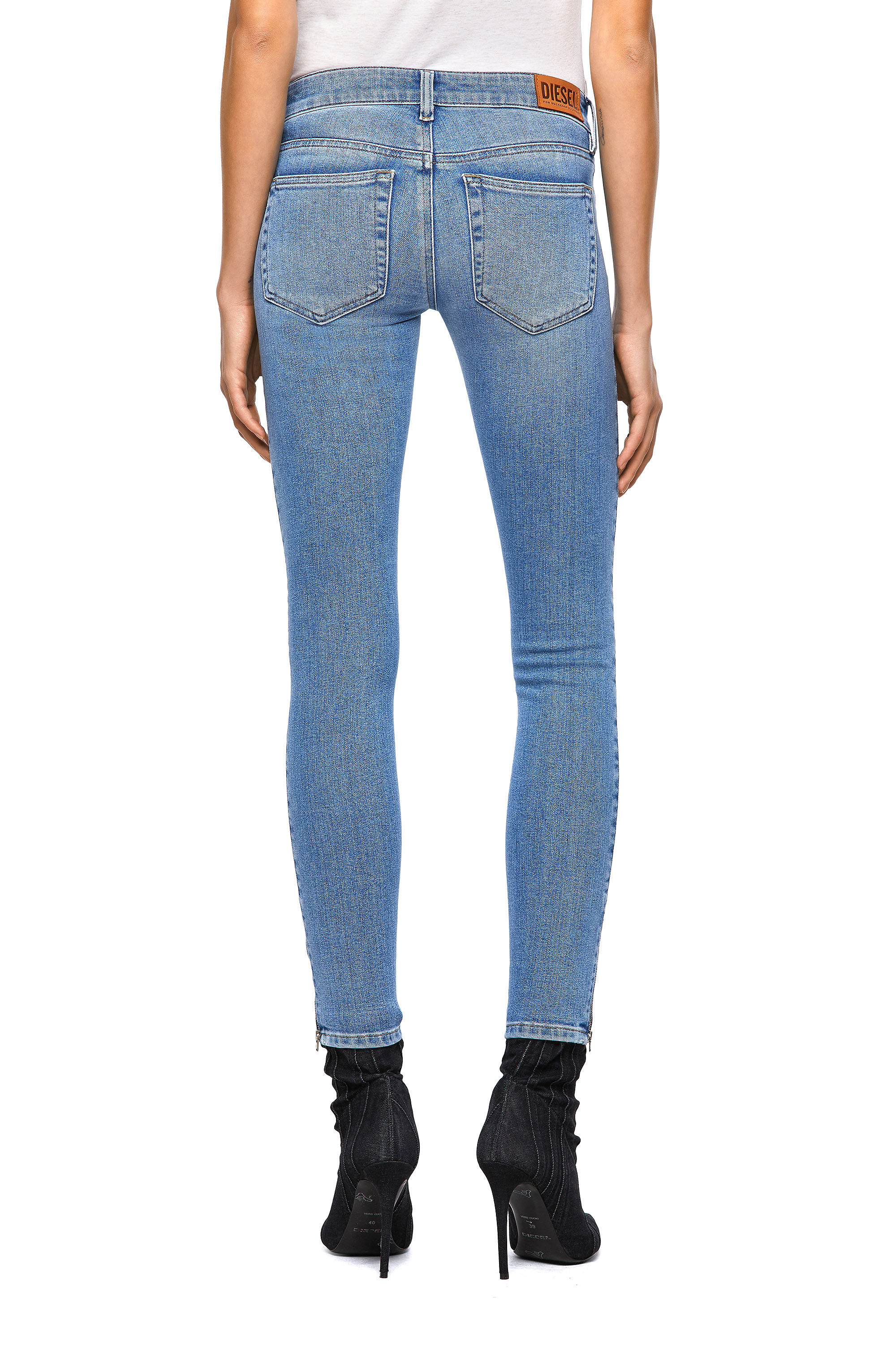 diesel slandy super skinny jeans