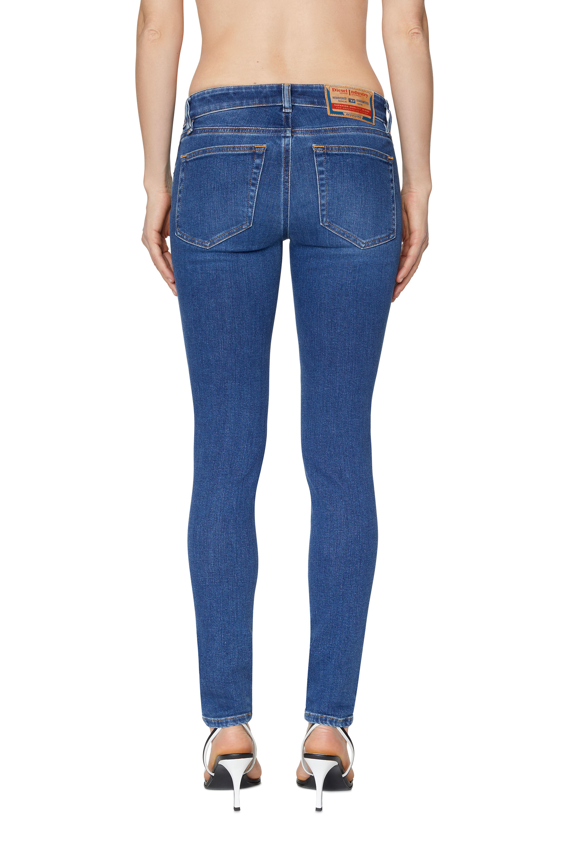 diesel thommer slim skinny jeans blue