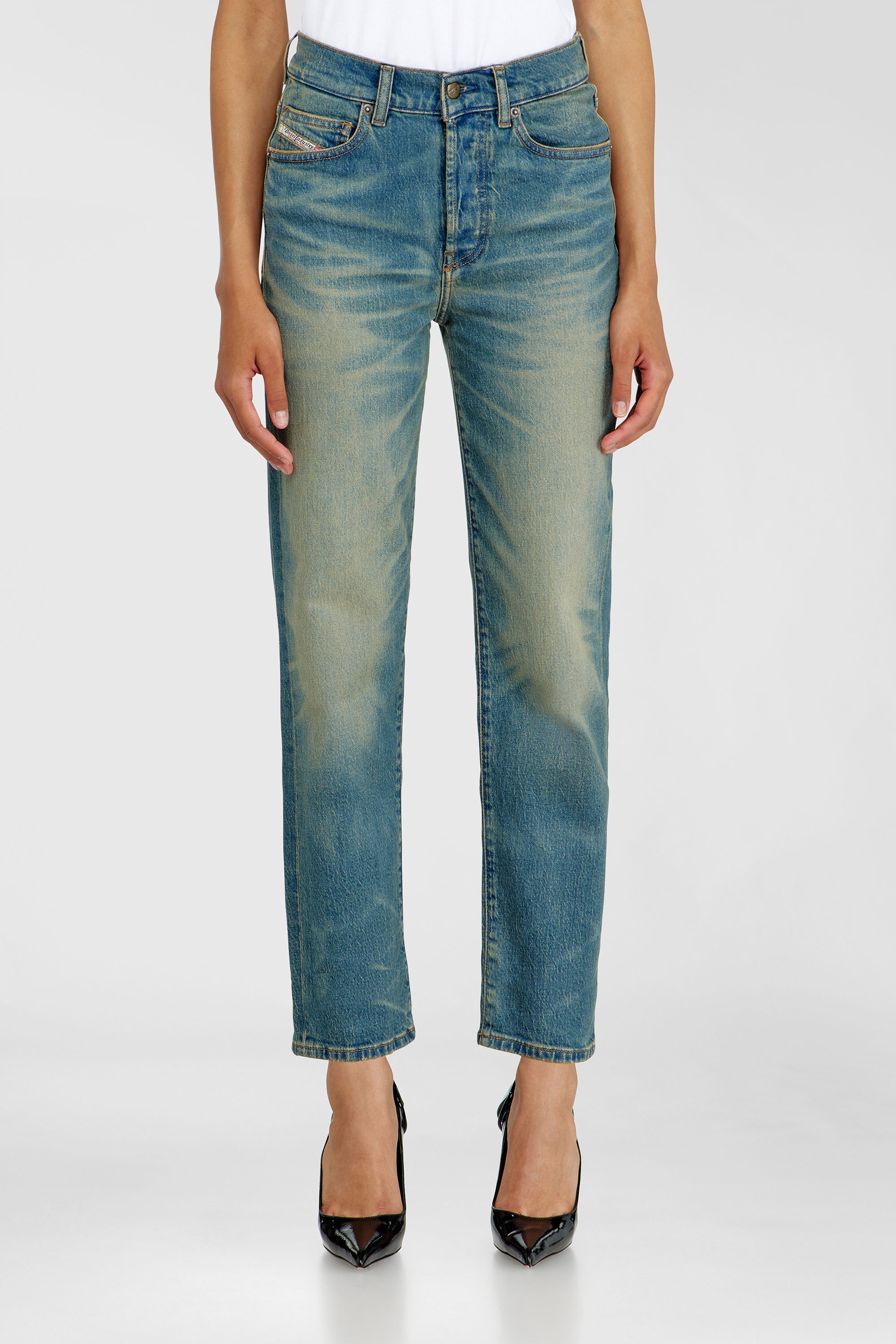 Diesel - Woman's Regular Jeans 1981 D-Went 0KBBP, Medium blue - 4