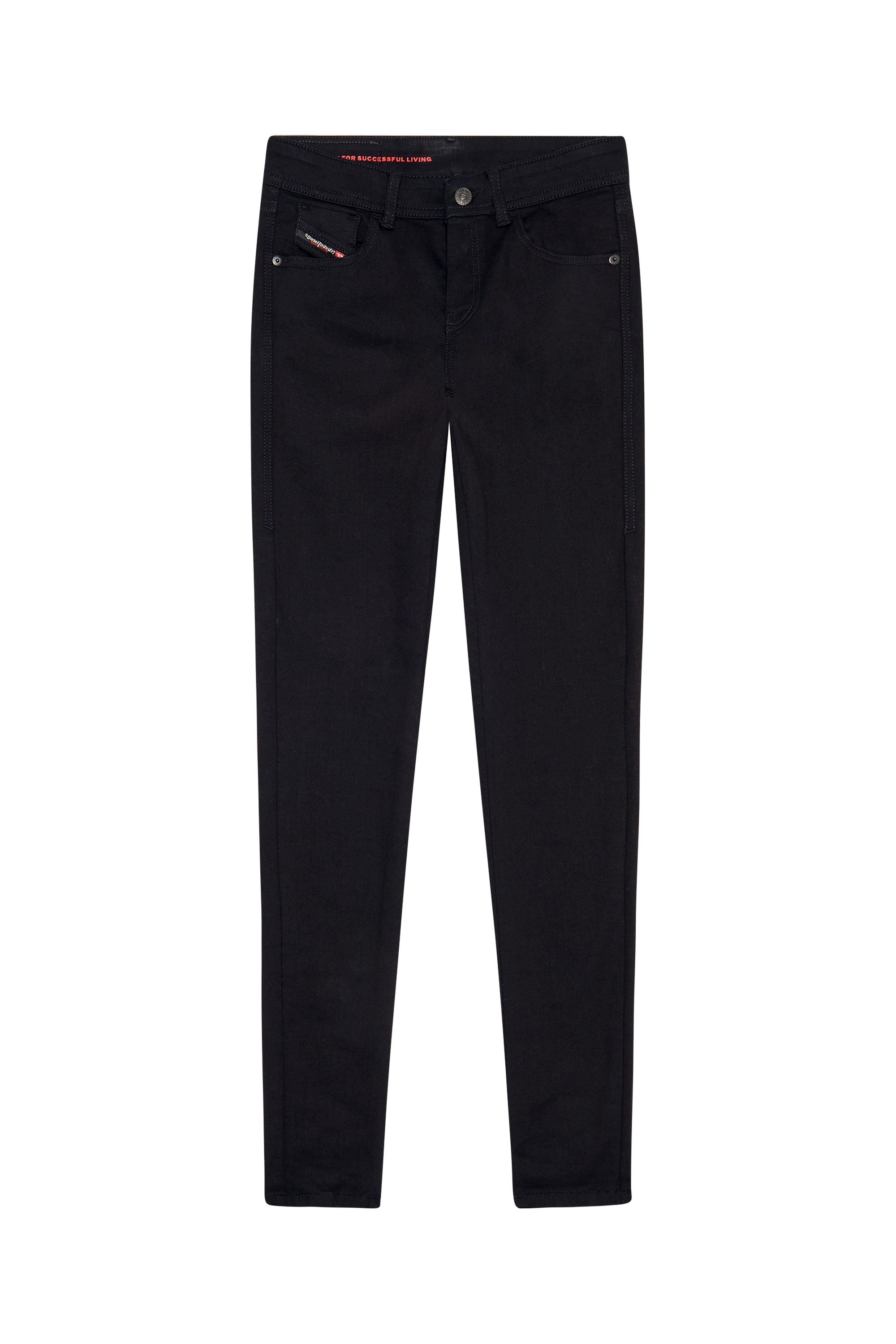 2017 Slandy 069EF Super skinny Jeans, Black/Dark grey