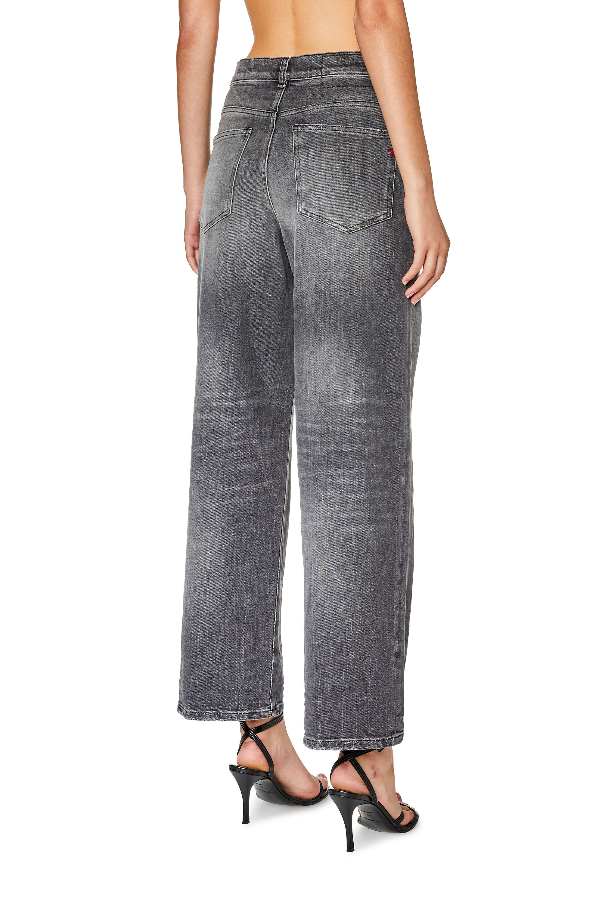 Diesel - Bootcut and Flare Jeans 2000 Widee 09G21, Black/Dark grey - Image 2