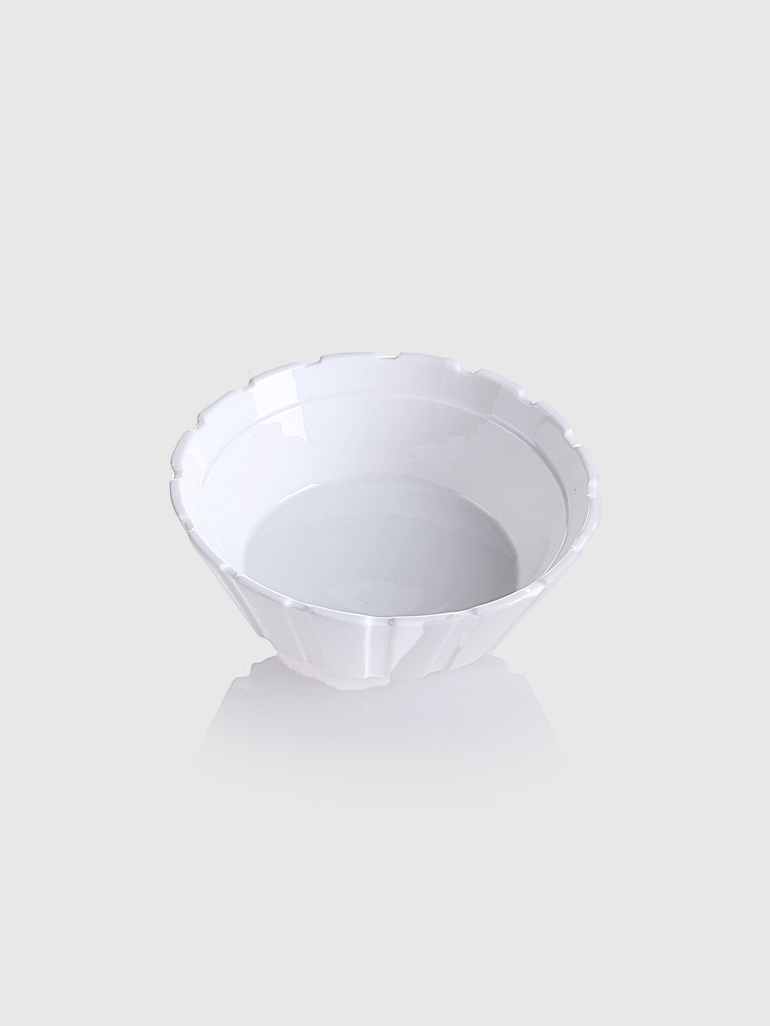 Diesel - 10983 MACHINE COLLEC, Unisex's Porcelain fruit bowl, ø cm 16,3 / 6.4" in White - 1
