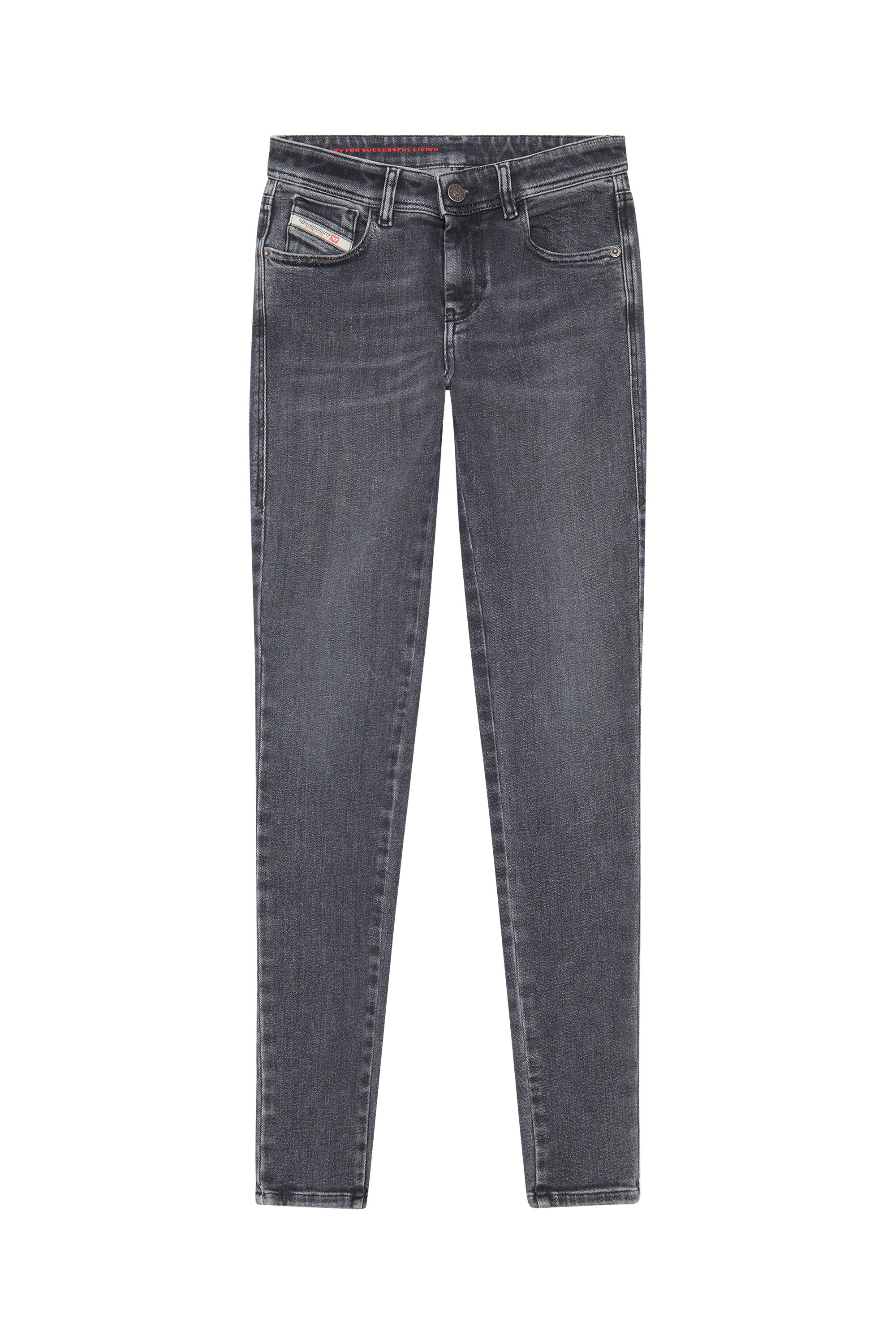 2017 Slandy 09D61 Super skinny Jeans, Black/Dark grey