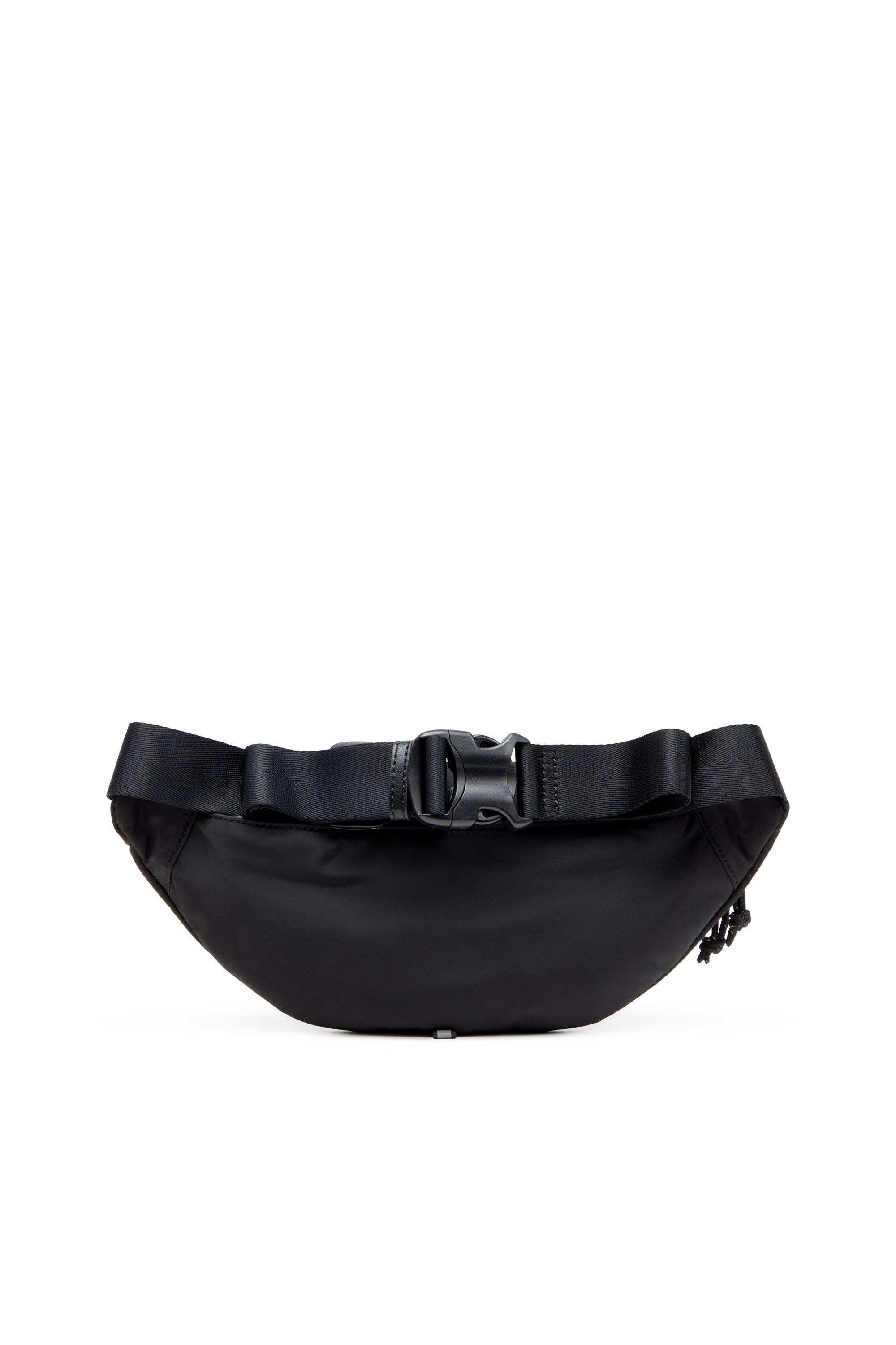 Diesel - D-PACK BELTBAG X, Man's Belt bag in satin-touch fabric in Black - 2