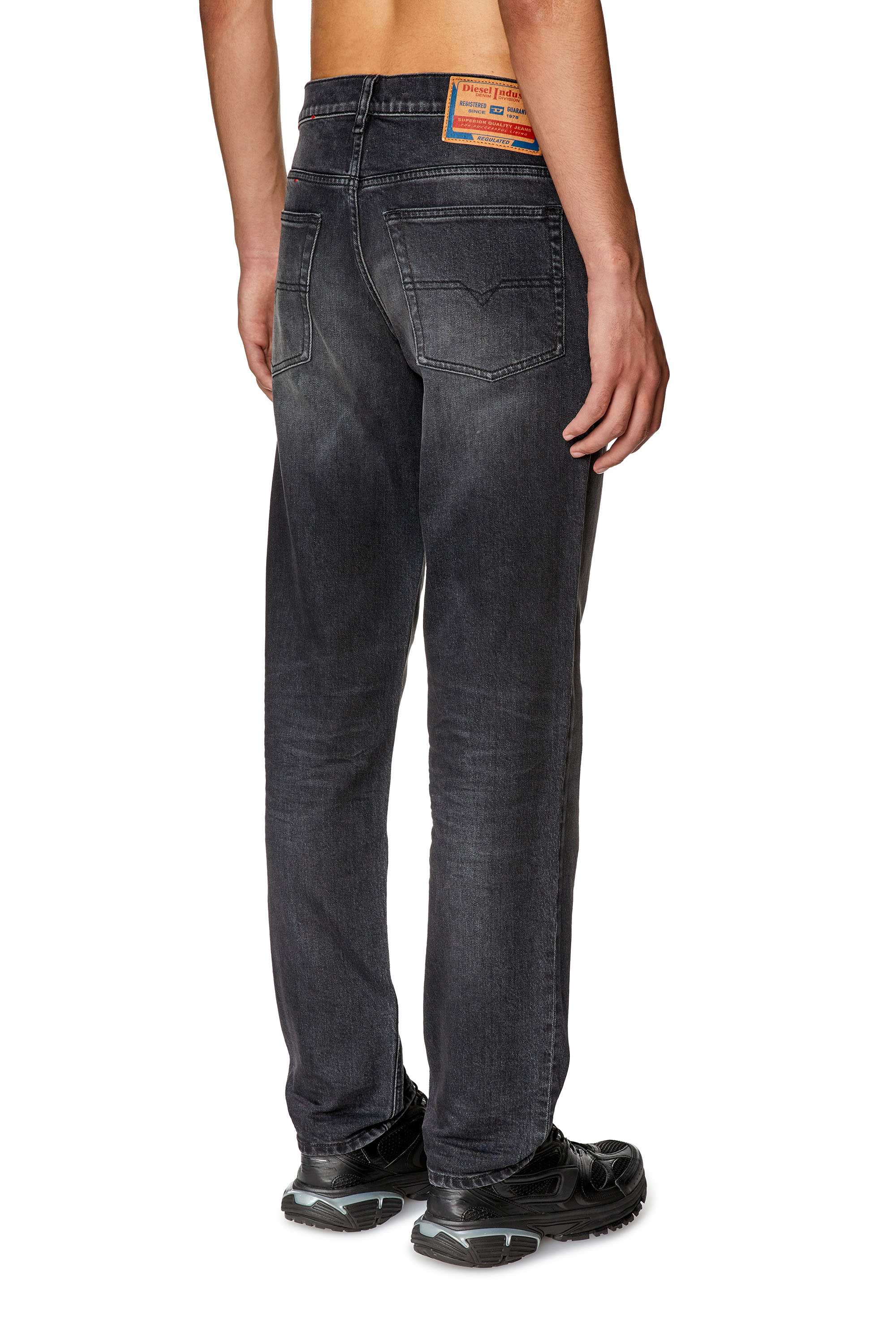 Diesel - Tapered Jeans 2023 D-Finitive 09G20, Black/Dark grey - Image 3