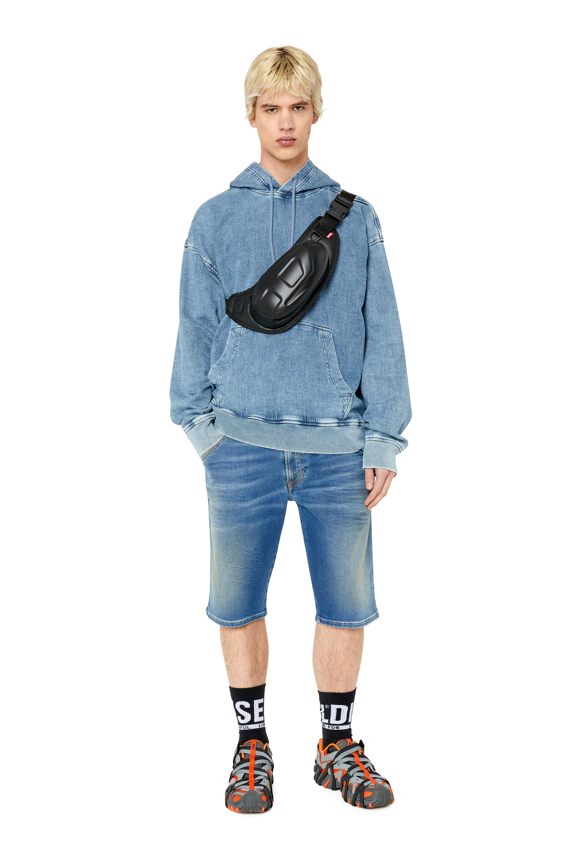 Diesel - D-KROOSHORT-Z-T, Medium blue - Image 2