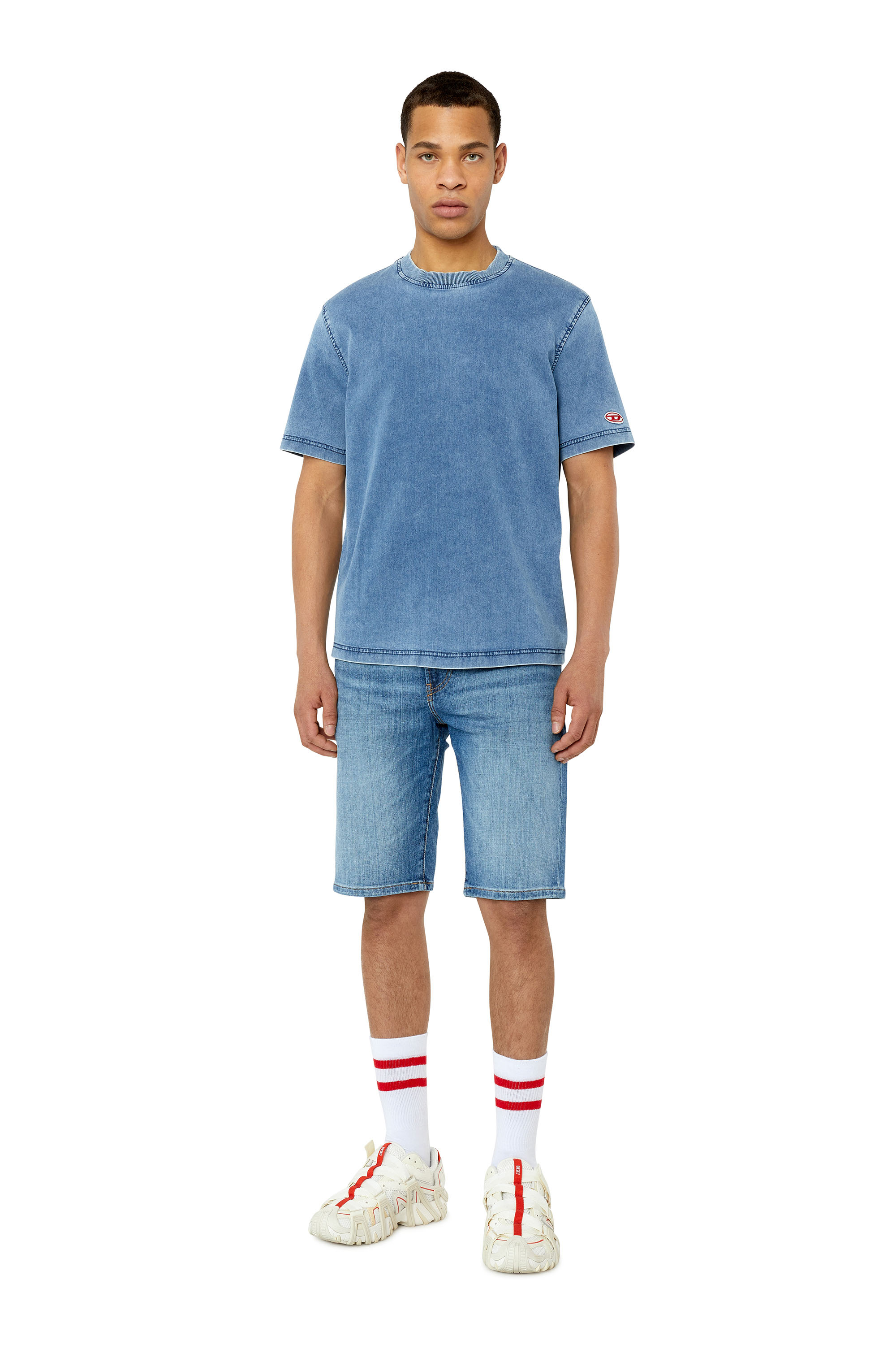 Diesel - SLIM-SHORT, Medium blue - Image 4