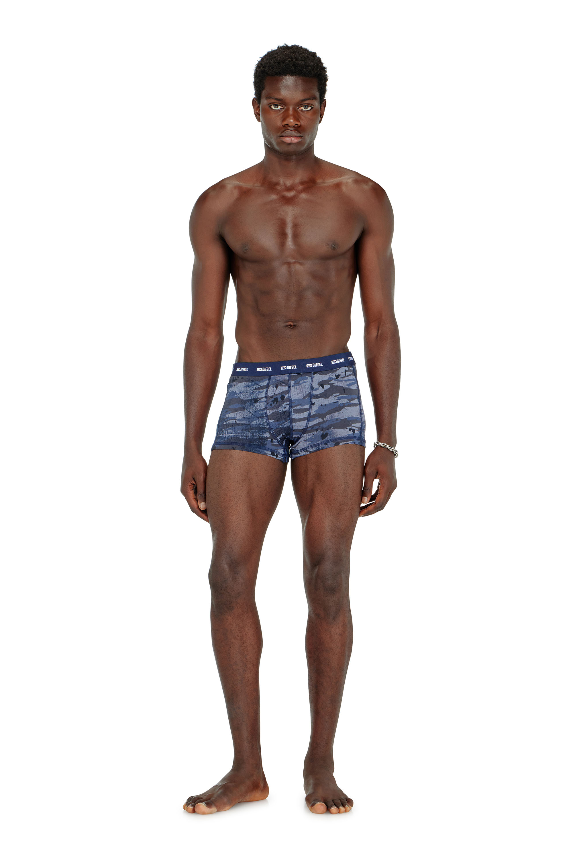 Diesel - DAMIEN-UTLT-3PACK, Man's Three-pack of boxer briefs plain and camo in null - 2