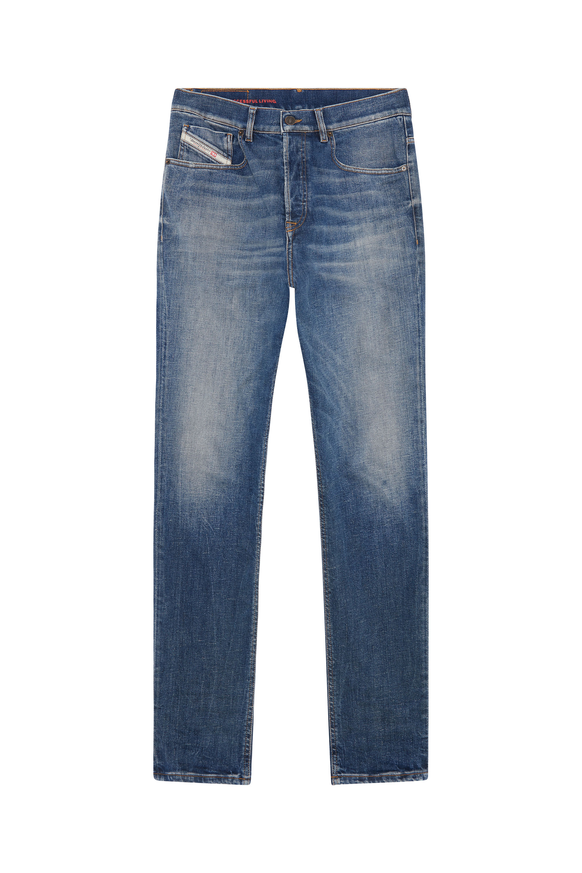 Diesel - 2005 D-Fining 09E66 Tapered Jeans, Dark Blue - Image 1