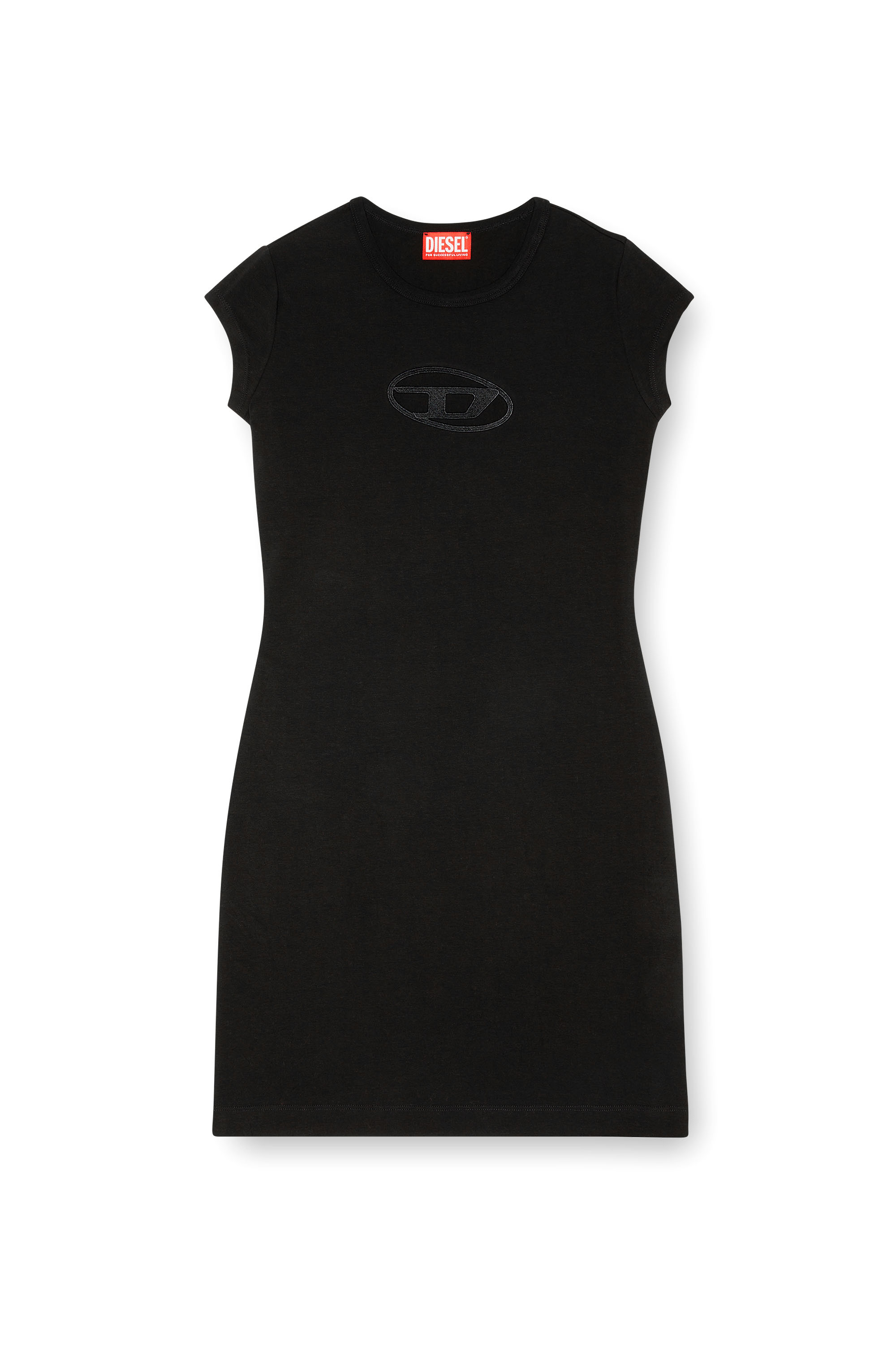 D-ANGIEL, Black Diesel - D-ANGIEL, Woman's Short dress in Black - 2