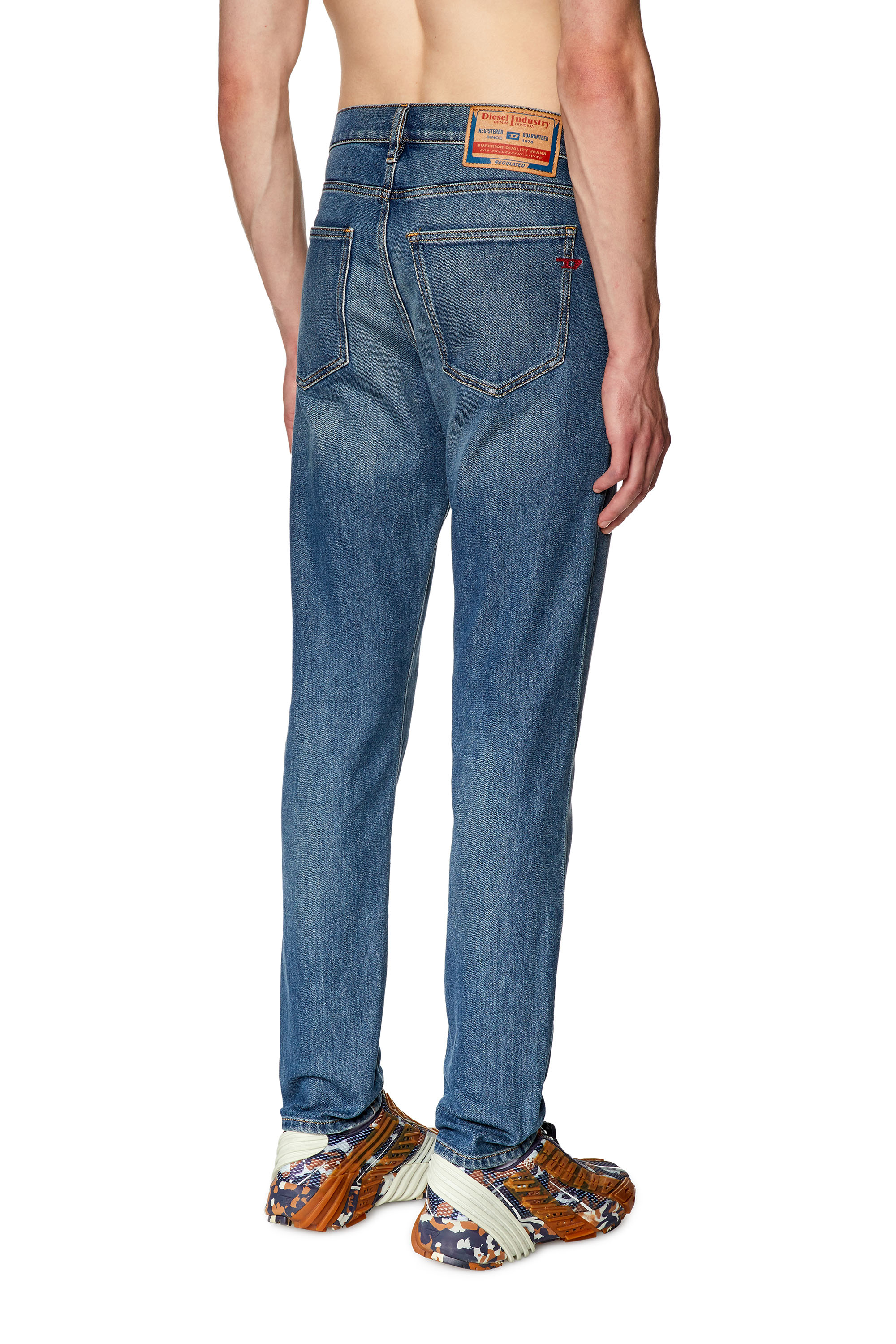 Diesel - Slim Jeans 2019 D-Strukt 09F88, Medium blue - Image 3