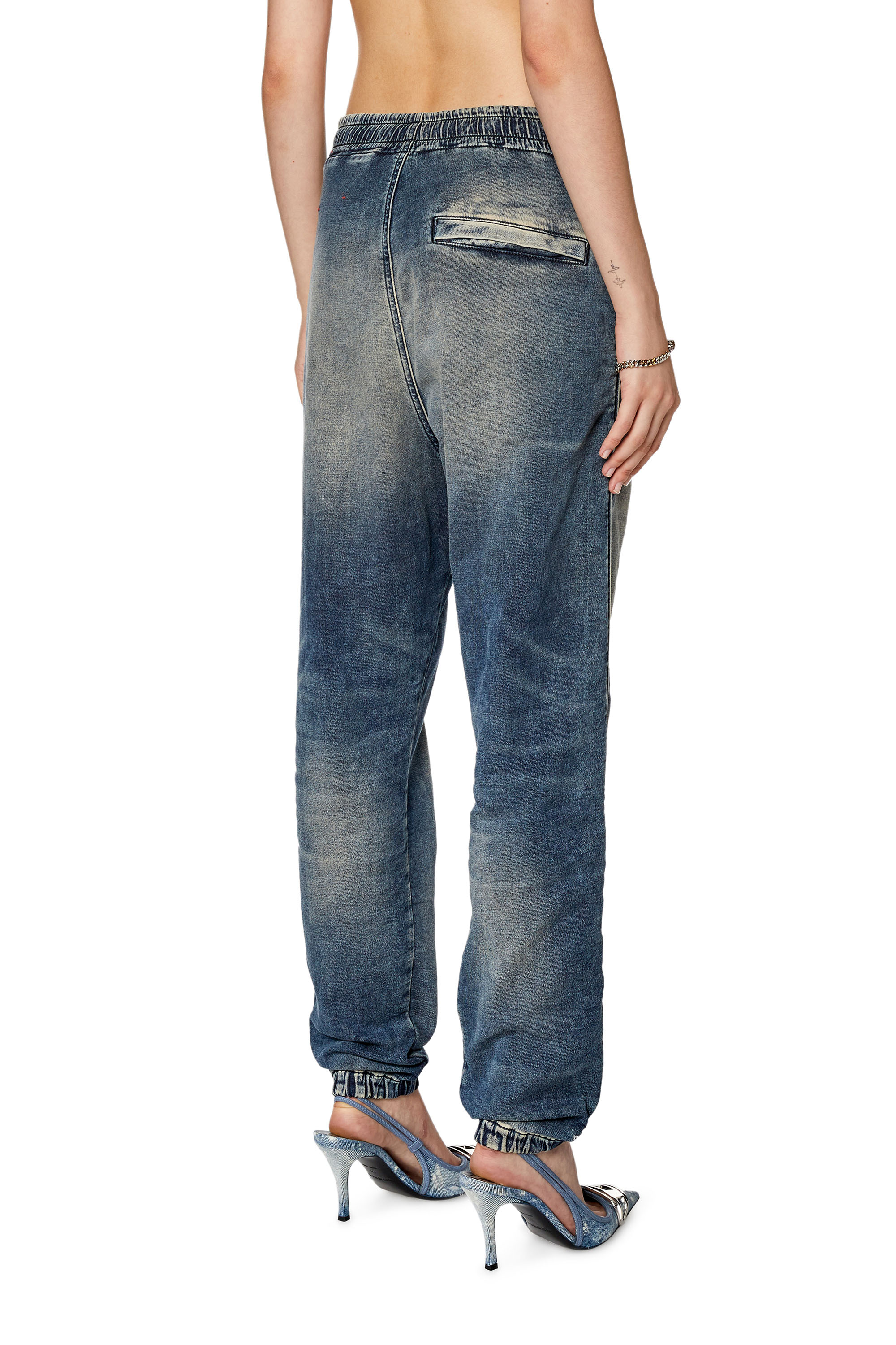 Diesel - Tapered D-Lab Track Denim 068FN, Dark Blue - Image 3