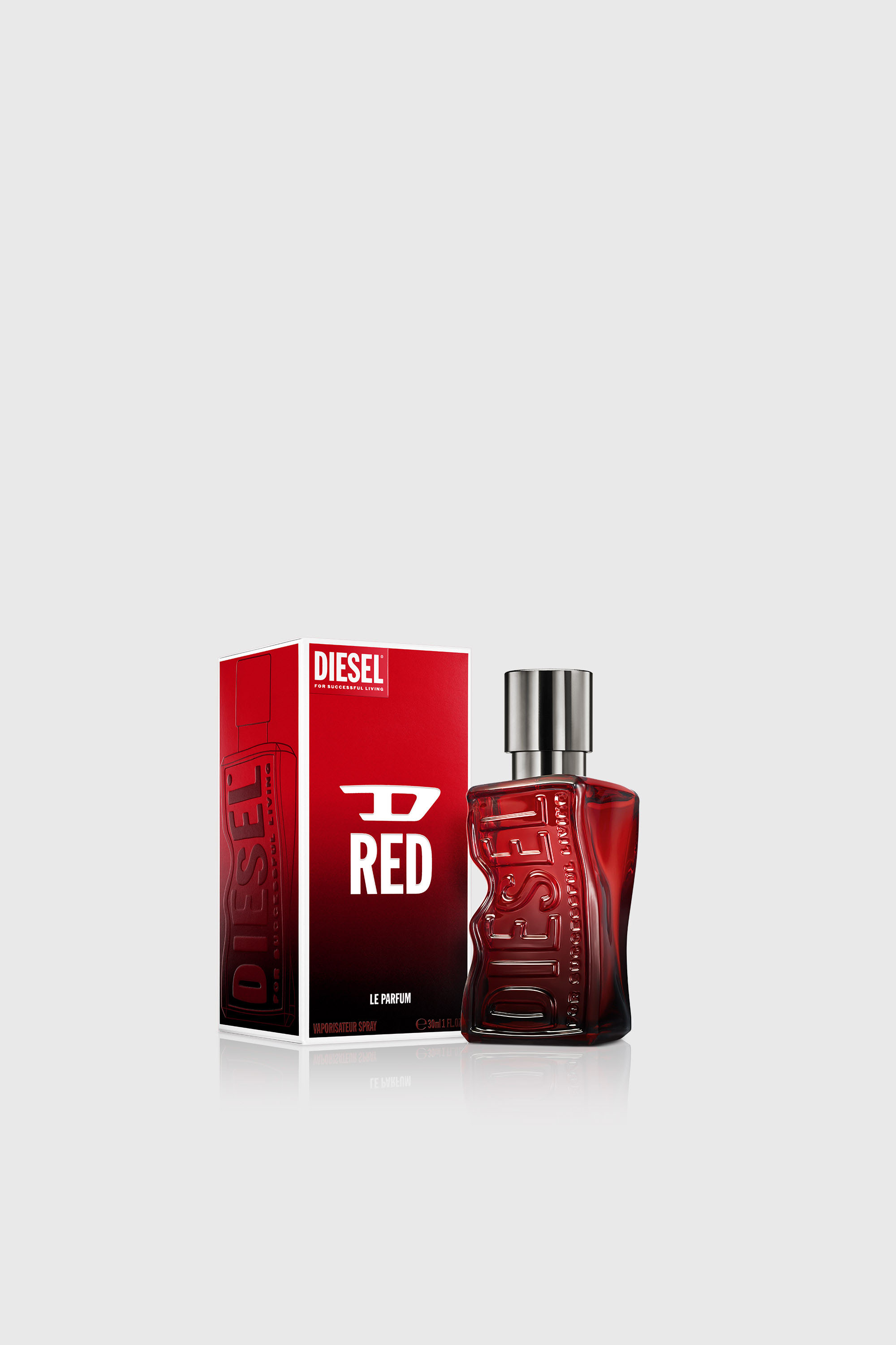Diesel - LF123400 D RED EAU DE PARFUM INTENSE 30ML FRAGRANCE, Man's D RED Le Parfum 30ml in Red - 2