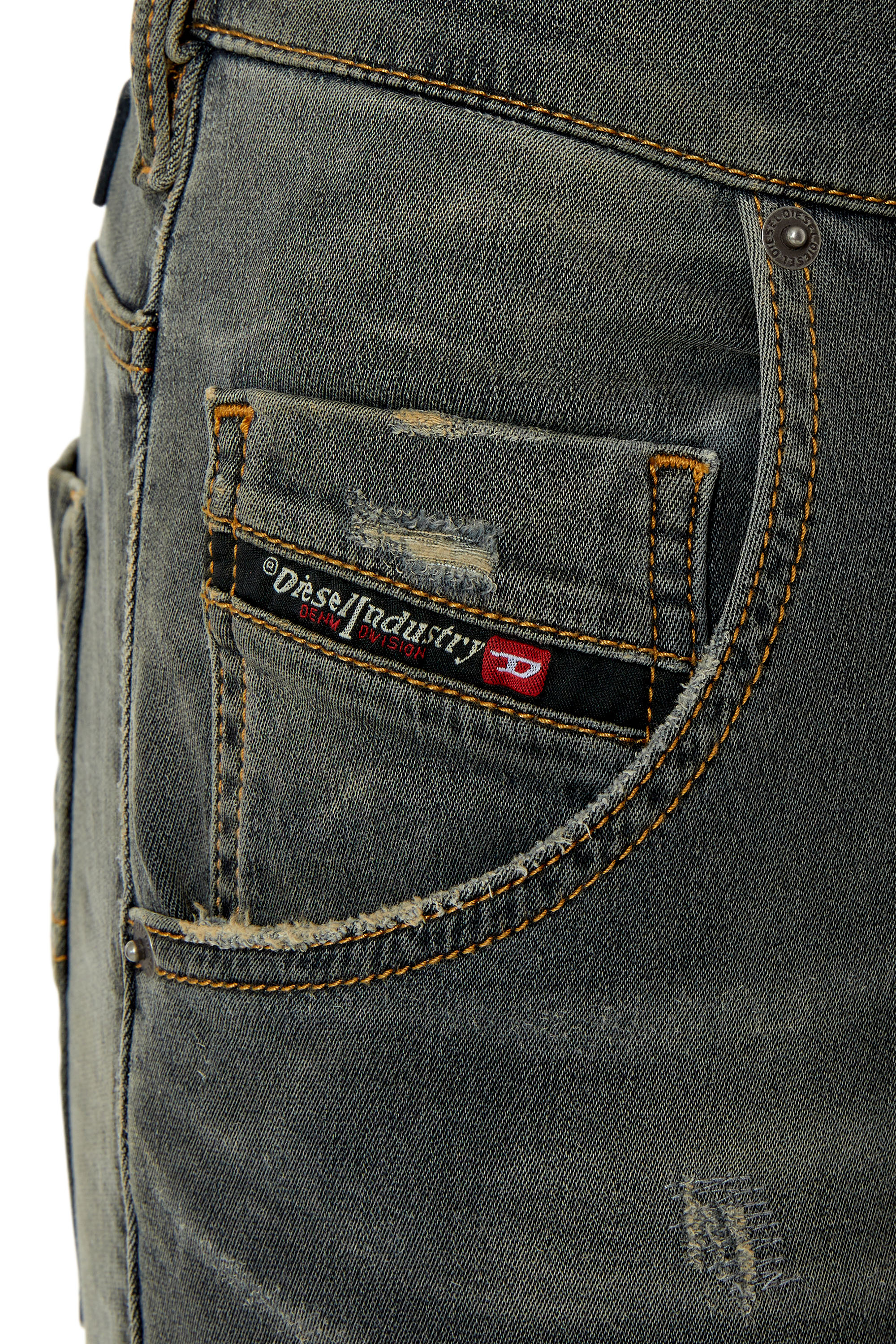 Diesel - Tapered 2030 D-Krooley Joggjeans® E689V, Dark grey - Image 4