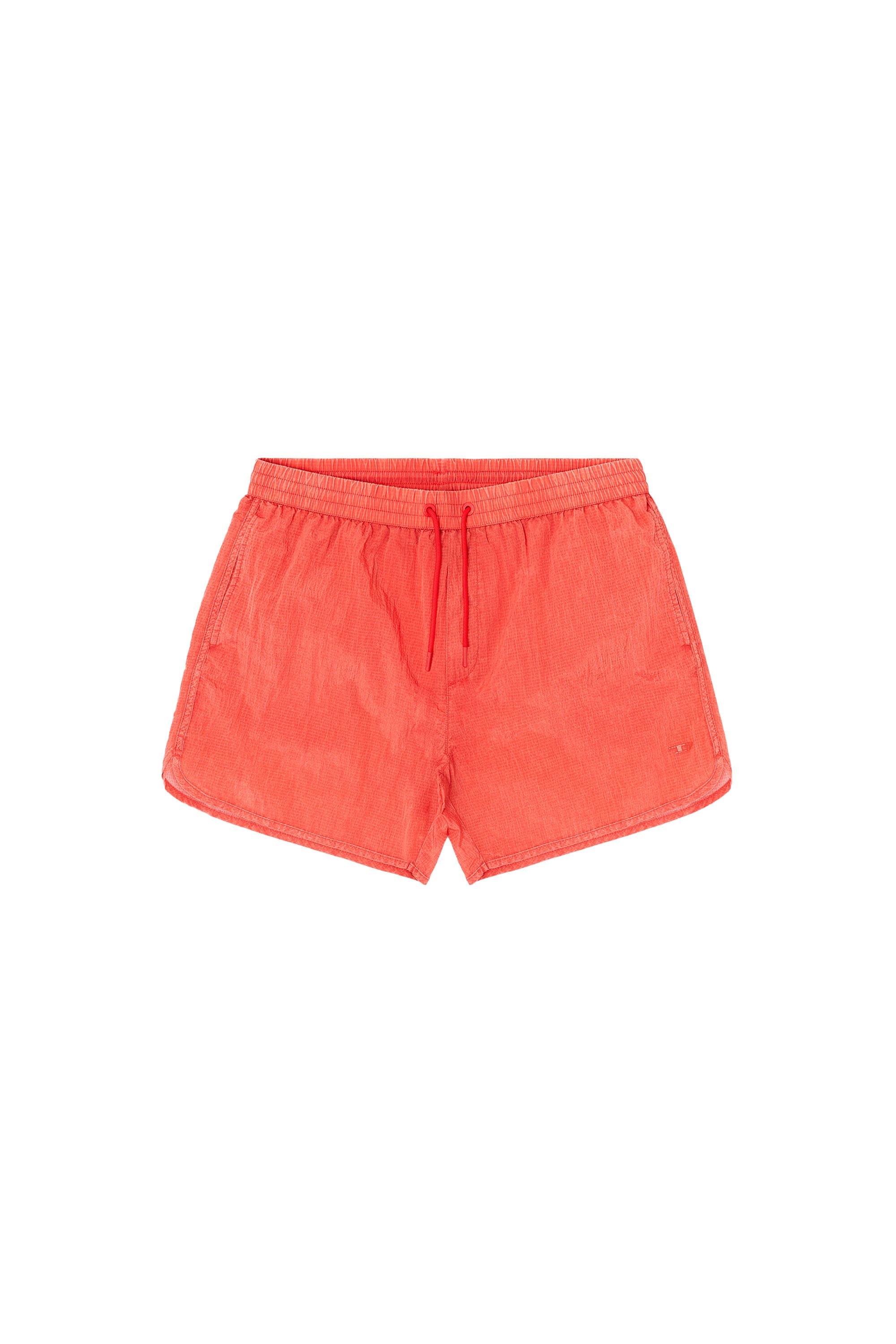 Diesel - OLIVER-30-D-POP, Man's Swim shorts in treated ripstop in Red - 4