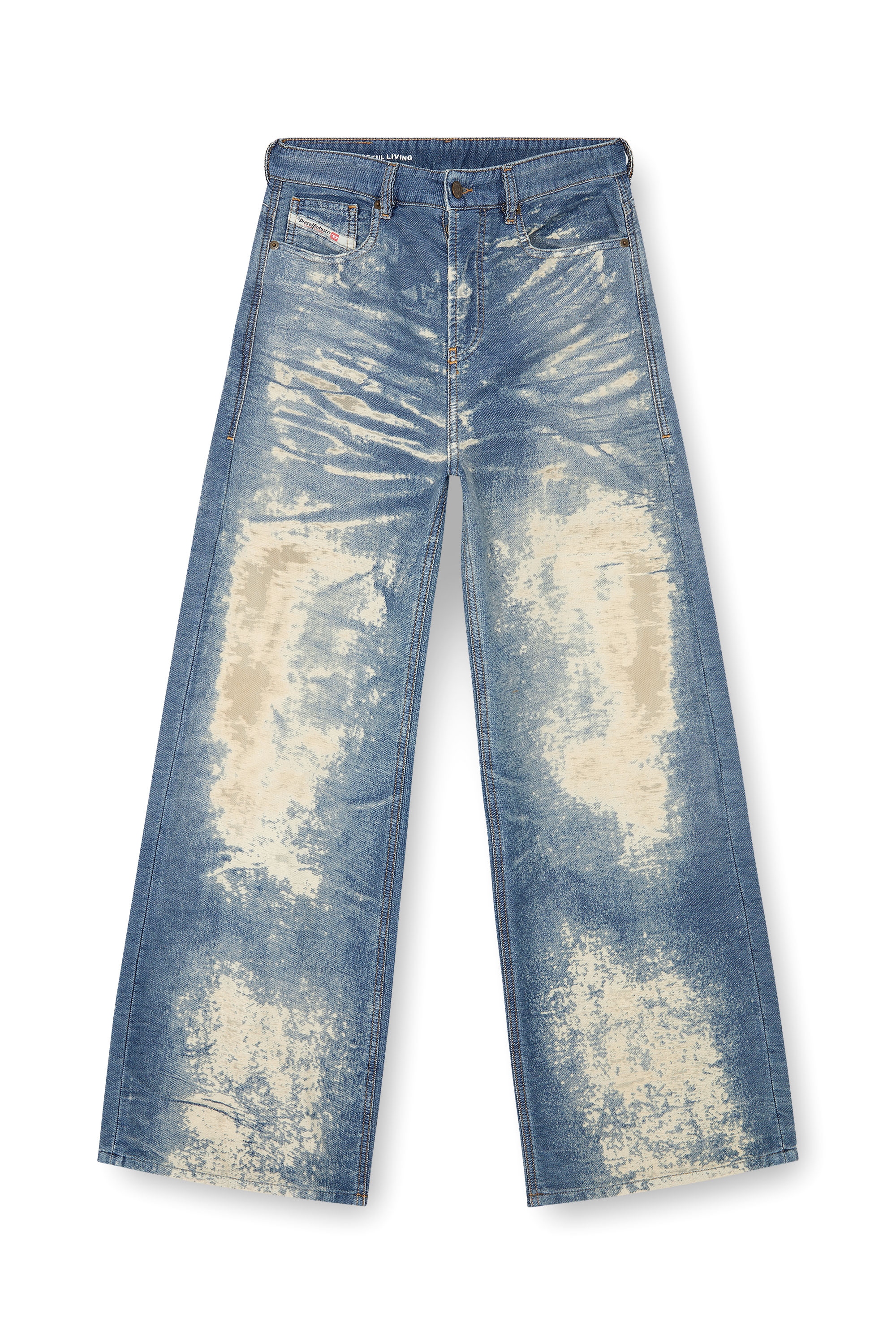 Diesel - Woman's Straight Jeans 1996 D-Sire 068RE, Medium blue - 5