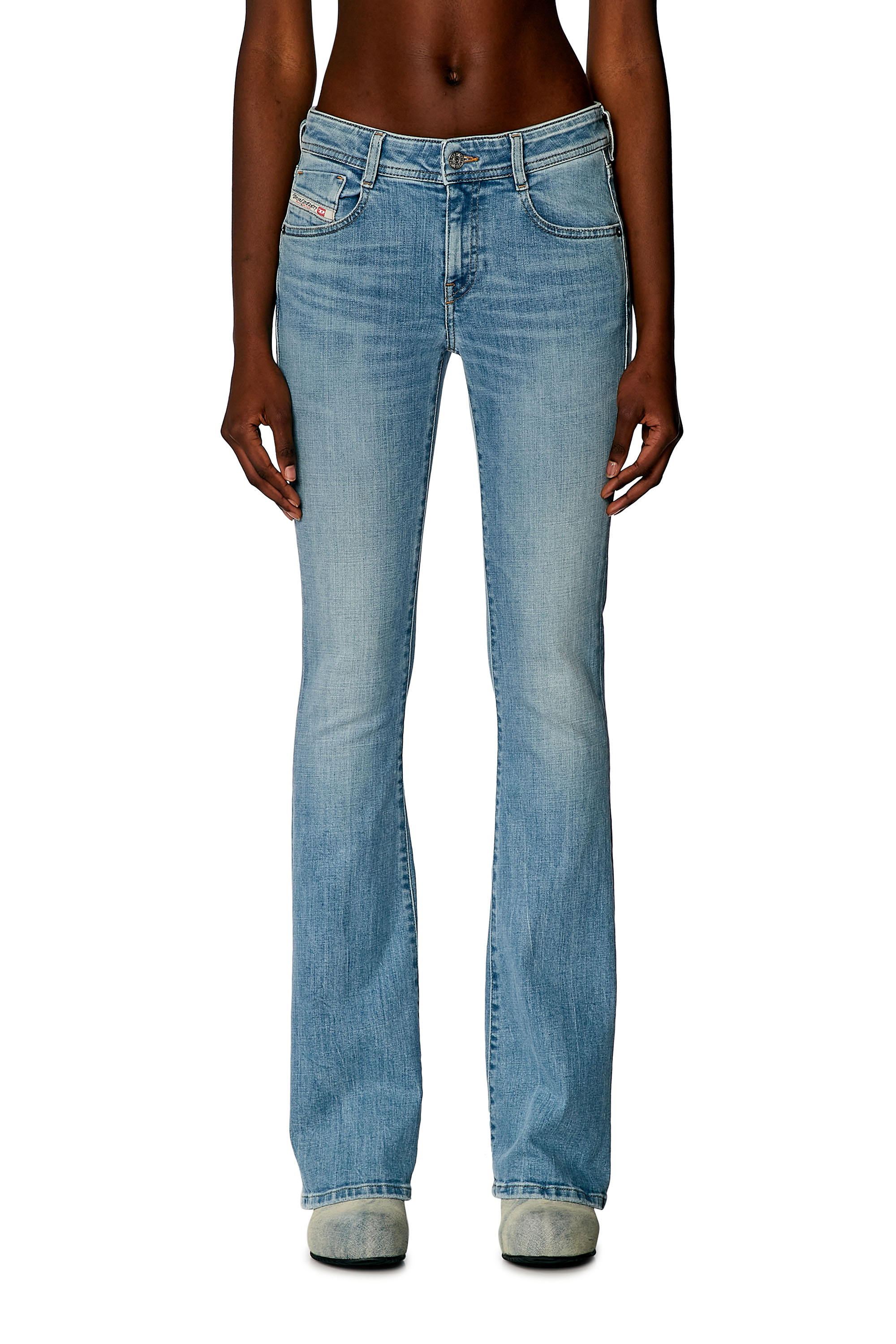 Diesel - Bootcut and Flare Jeans 1969 D-Ebbey 09H61, Light Blue - Image 3