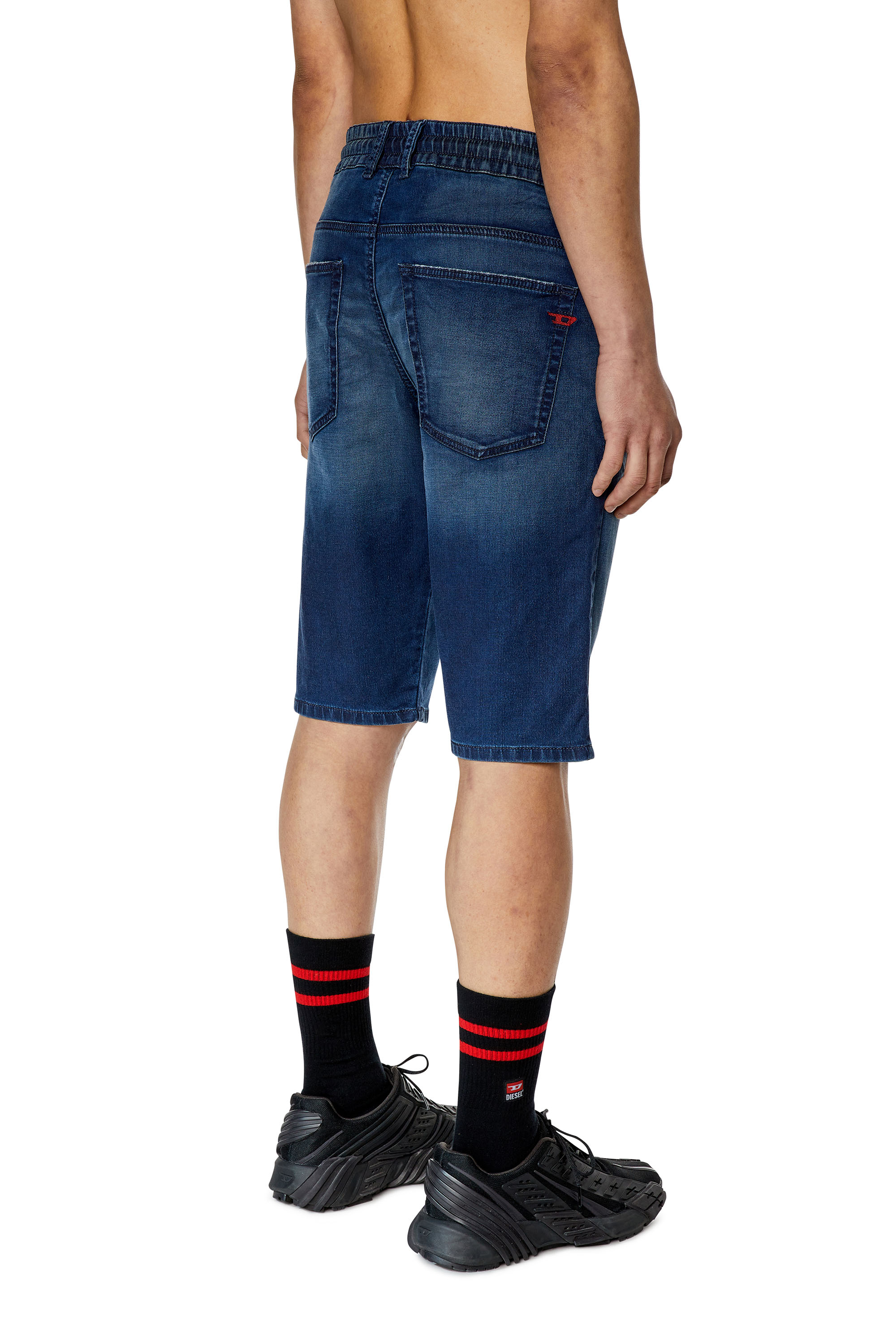 Diesel - D-KROOLEY-SHORT JOGG, Dark Blue - Image 4