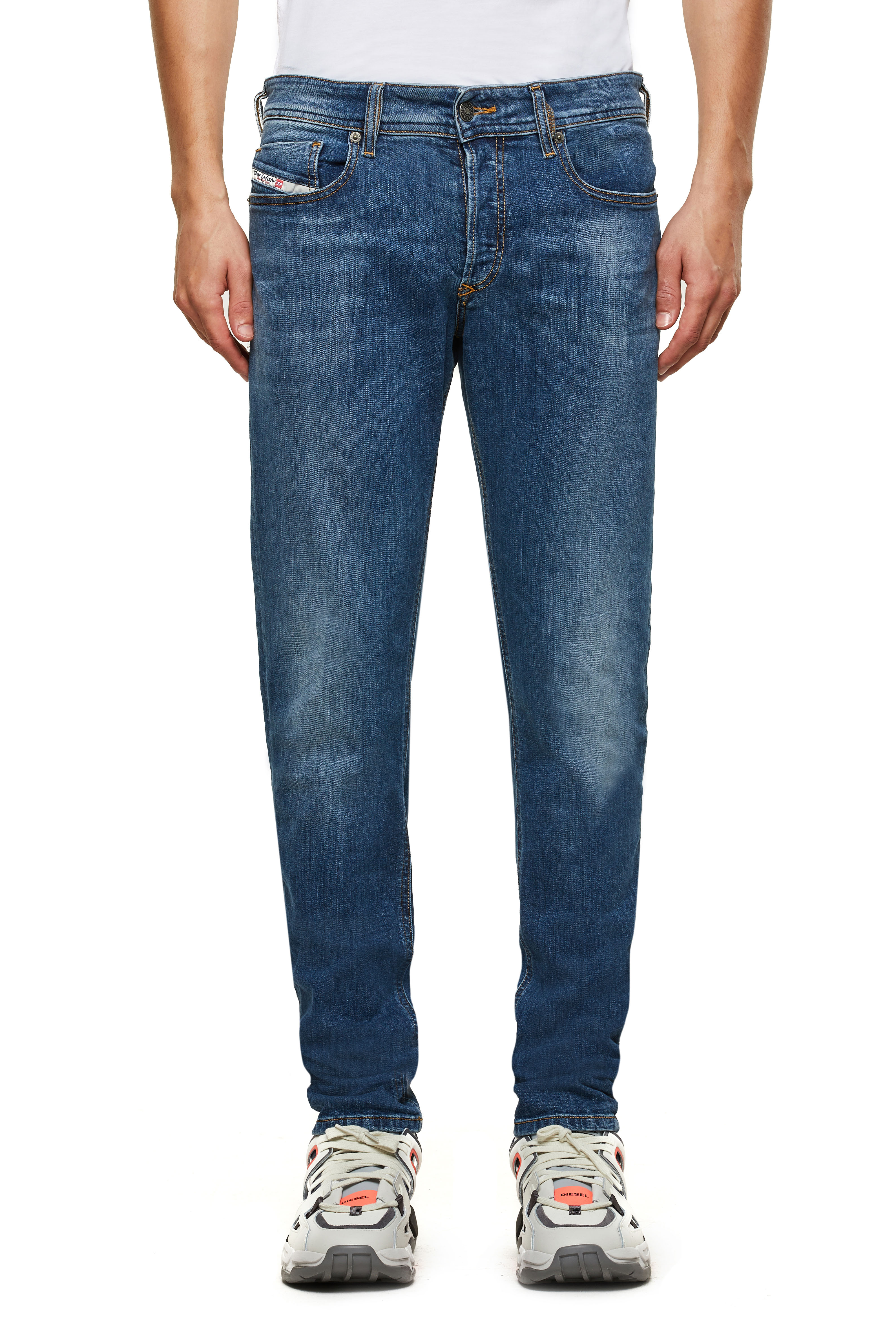 Sleenker 069FZ Man: Skinny Medium blue Jeans | Diesel