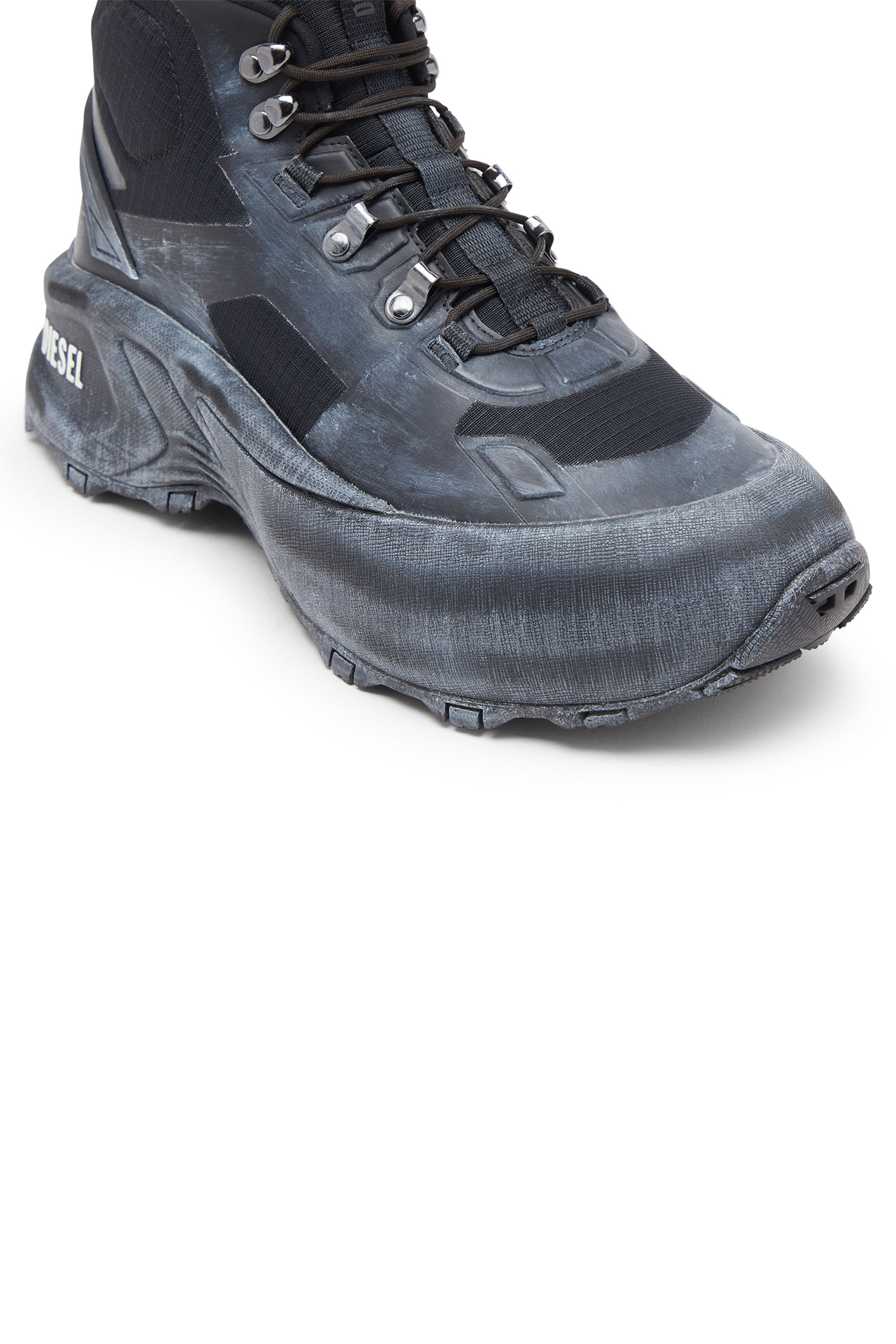 Diesel - D-CAGE HIKING, Man's D-Cage Hiking - Sneakers in Black - 6