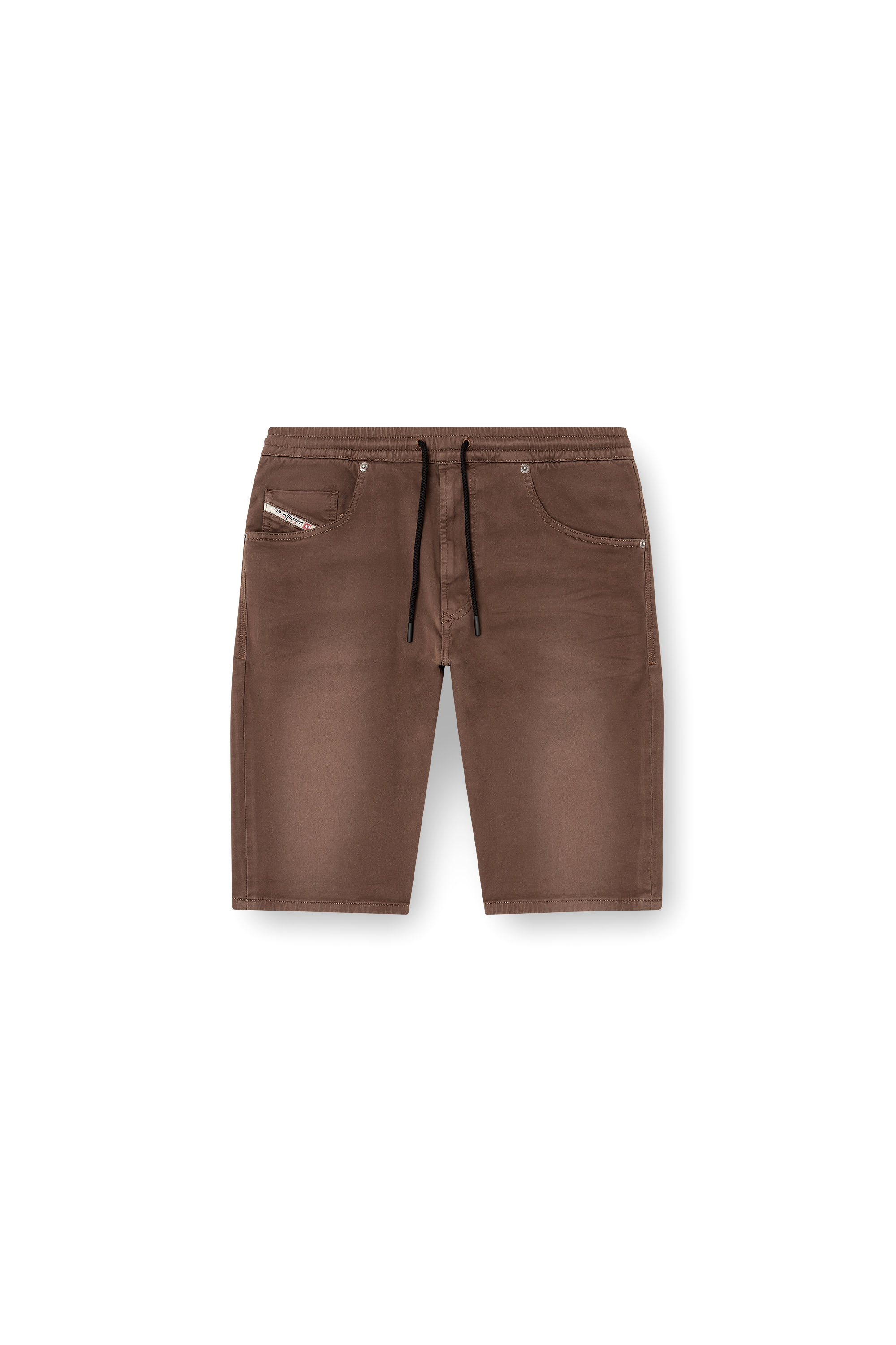 2033 D-KROOLEY-SHORT JOGG, Brown Diesel - 2033 D-KROOLEY-SHORT JOGG, Man's Chino shorts in JoggJeans in Brown - 2
