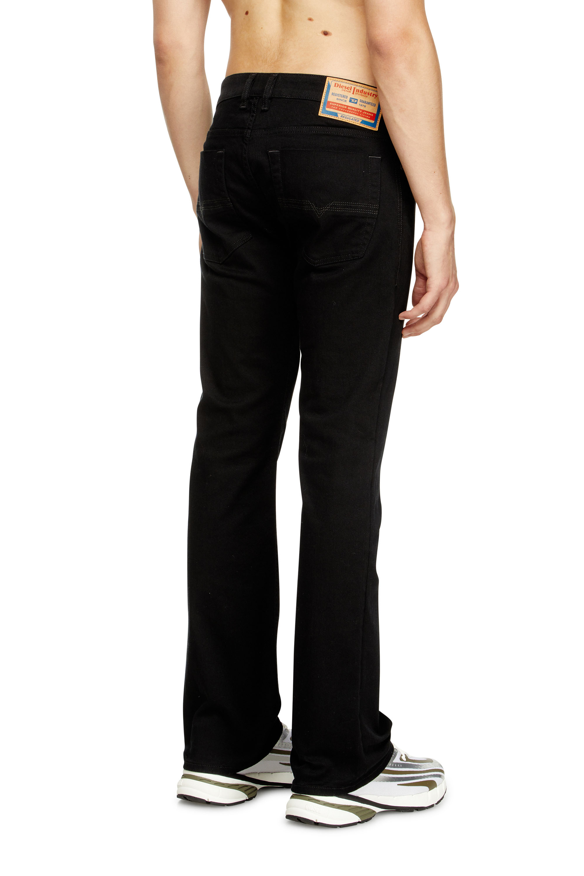 Bootcut Jeans 2007 Zatiny 0688H, Black/Dark grey Diesel - Man's Bootcut Jeans 2007 Zatiny 0688H, Black/Dark grey - 4