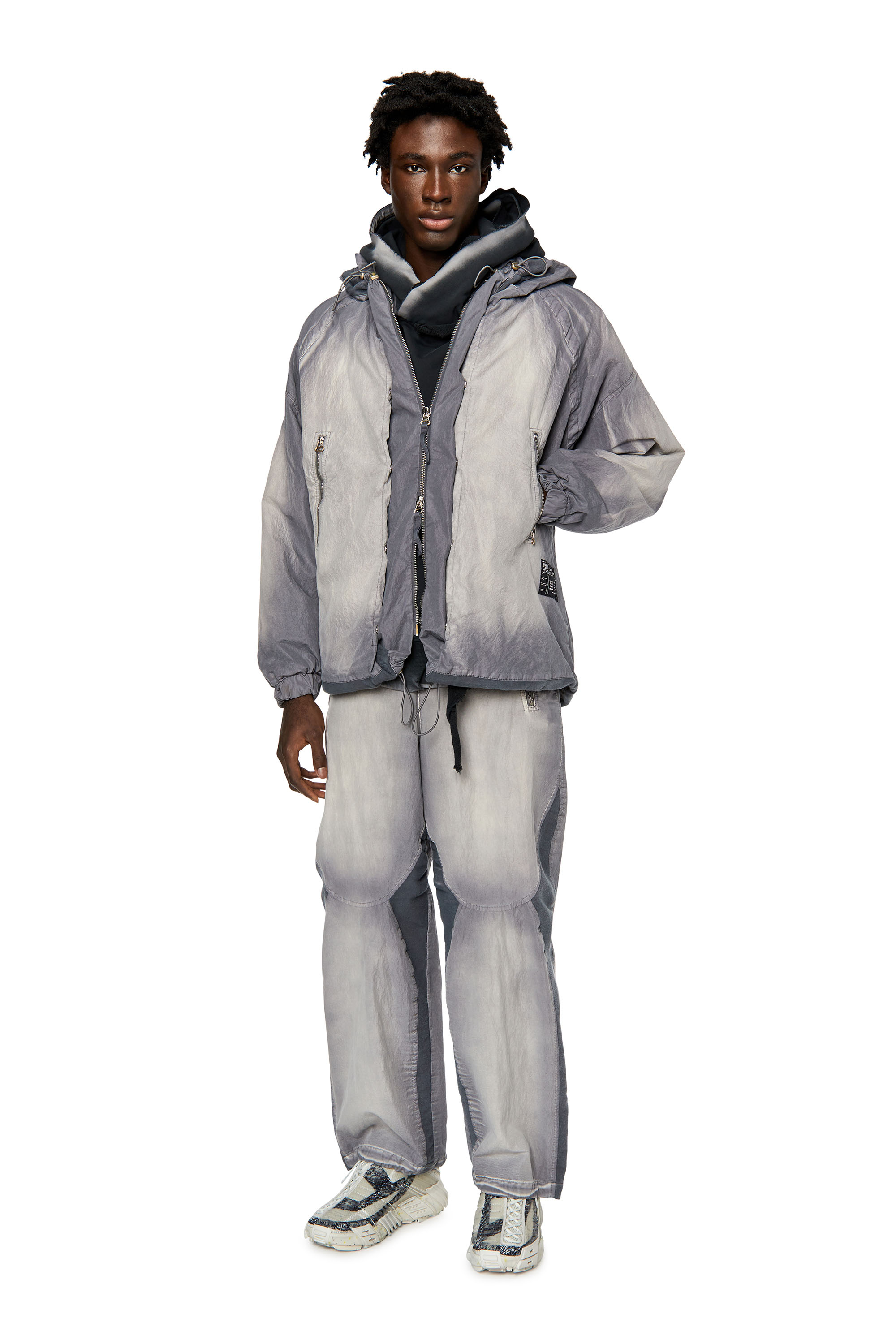 Diesel - J-ROUNDT-10, Light Grey - Image 4