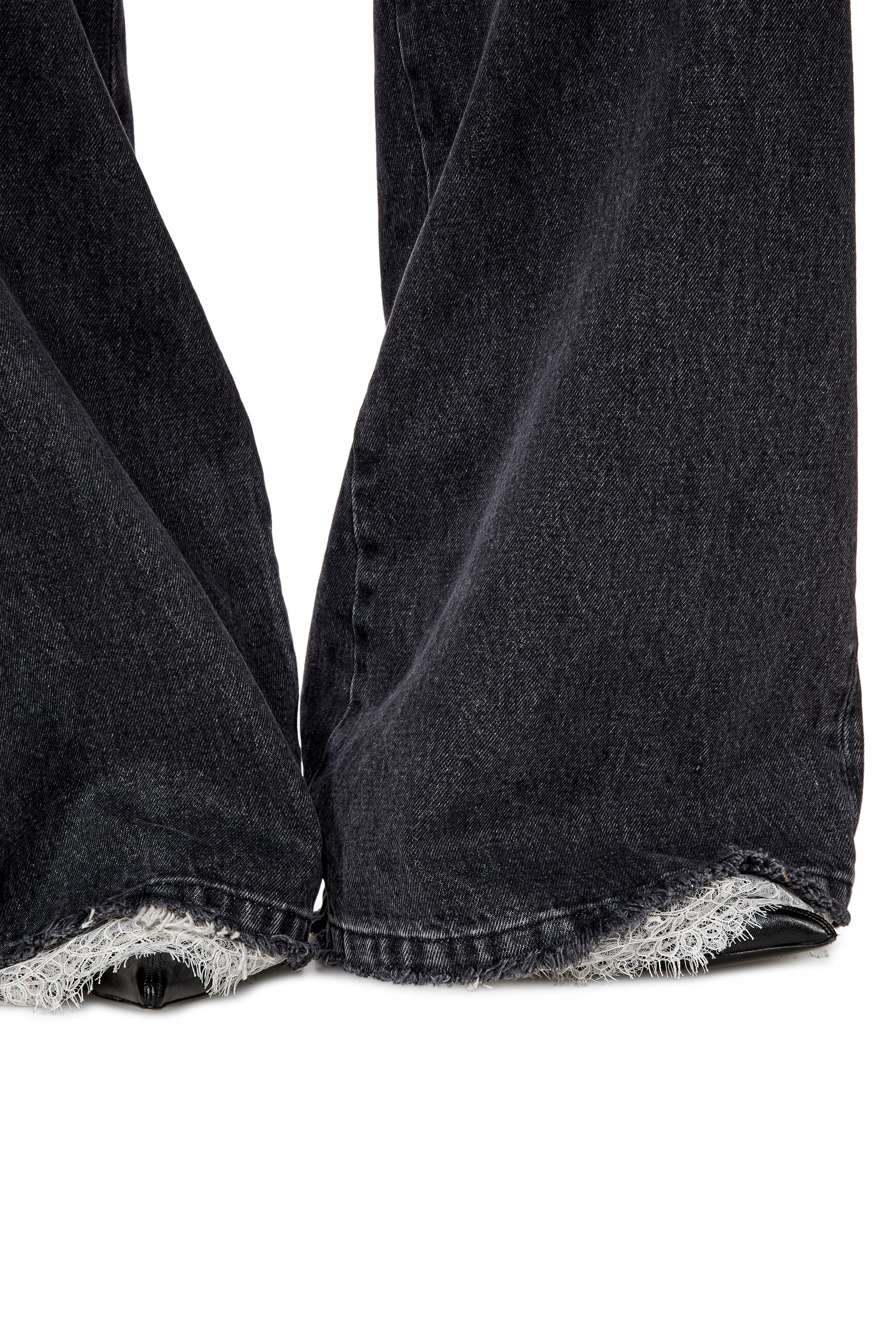 Diesel - Bootcut and Flare Jeans 1978 D-Akemi 007S2, Black/Dark grey - Image 3